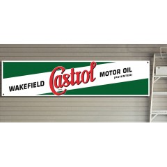 Castrol Retro Garage/Workshop Banner